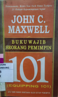 Image of Buku Wajib Seorang Pemimpin 101