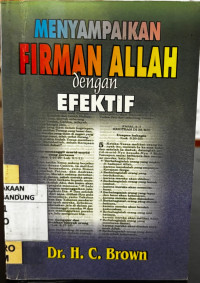 Image of Menyampaikan Firman Allah