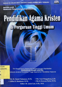 Image of Pendidikan Agama Kristen Di Perguruan Tinggi Umum