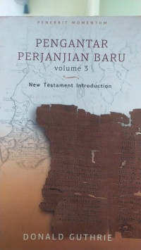 Image of Pengantar Perjanjian Baru Volume 3