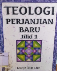 Image of Teologi Perjanjian Baru Jilid 1